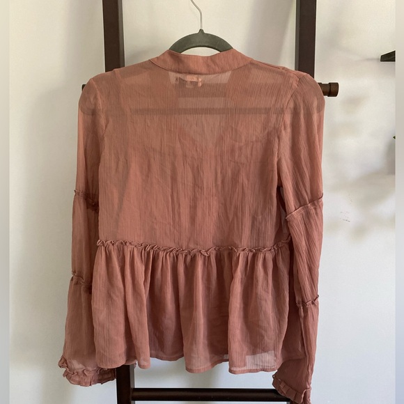 ADORABLE JACHS GIRLFRIEND LONG-SLEEVE TOP BLUSH COLOUR - Picture 2 of 6